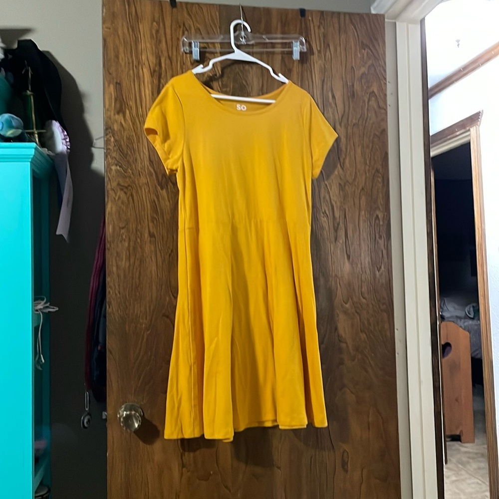 Musterd dress